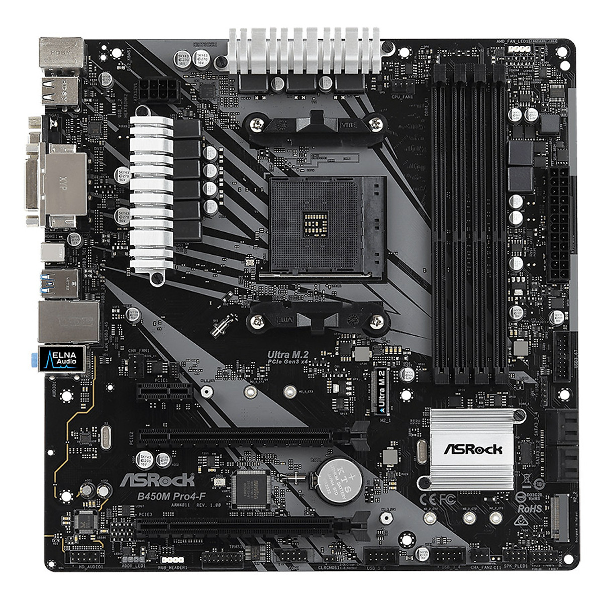 Bo Mạch Chủ Mainboard ASRock B450M Pro4-F Socket AM4 – Hàng Chính Hãng Bo Mạch Chủ Mainboard ASRock B450M Pro4-F Socket AM4 – Hàng Chính Hãng