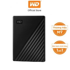 [Mã ELWDSD giảm 8% tối đa 300K] Ổ cứng WD My Passport 2.5 INCH( USB 3.2) 2TB Portable( Đen)-
