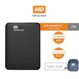 [Mã ELWDSD giảm 8% tối đa 300K] Ổ Cứng WD Elements 1TB-2.5 INCH Hàng Chính Hãng