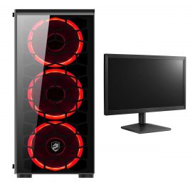 Bộ Máy Tính Chơi Game 4TechGM-2019 & Màn- Hàng Chính Hãng. – Cấu hình 5: Máy Tính Chơi Game 4TechGM05 – 2019 Core i7-4770- Ram 8GB- HDD 500GB – SSD 120GB- VGA GTX 1060- Màn Hình 24inch.