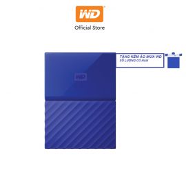 [Mã ELWDSD giảm 8% tối đa 300K] Ổ cứng WD My Passport 2.5 INCH 1TB Portable (Xanh)