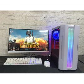 Bộ máy tính MỚI màn 24 inch cong chuyên Game, edit video, đồ họa, văn phòng, học tập,(Sản phẩm trọn bộ đã cài đặt Win, office, cắm điện là dùng)- Hàng nhập khẩu