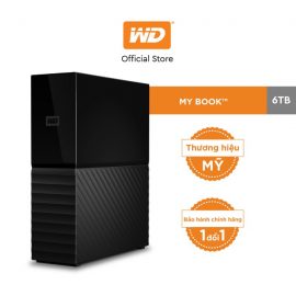[Mã ELWDSD giảm 8% tối đa 300K] Ổ cứng ngoài WD My Book 6TB- 3.5″ USB 3.0 Desktop NEW