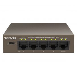 Bộ Chia Mạng Switch 5-Cổng 10/100Mbps Với 4 Cổng PoE Tenda TEF1105P – Hàng Chính Hãng Bộ Chia Mạng Switch 5-Cổng 10/100Mbps Với 4 Cổng PoE Tenda TEF1105P – Hàng Chính Hãng