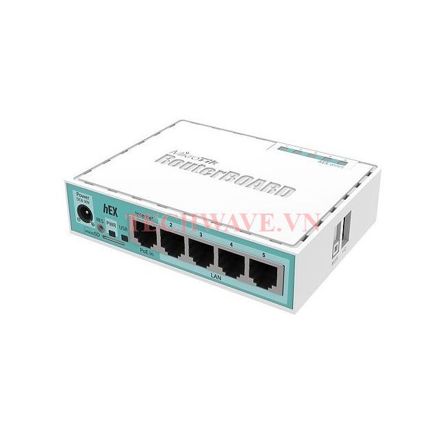 Router Mikrotik Hex RB750GR3 Router Mikrotik Hex RB750GR3