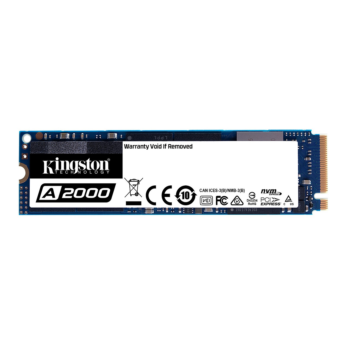 Ổ cứng SSD Kingston A2000 NVMe PCIe Gen 3.0 x4 500G – Hàng Chính Hãng Ổ cứng SSD Kingston A2000 NVMe PCIe Gen 3.0 x4 500G – Hàng Chính Hãng
