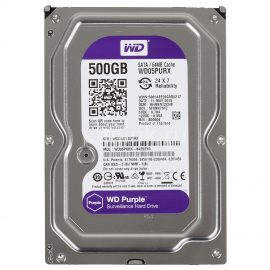 Ổ Cứng Camera WD Purple 500G/64MB/3.5 IntelliPower – WD05PURX – Hàng Nhập Khẩu
