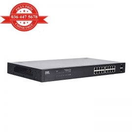 [Mã ELCL3MIL giảm 5% đơn 3TR] Bộ Chuyển Mạch 16 Cổng 10/100/1000 Base-T Unmanaged Switch RUIJIE RG-S1818G – Hàng