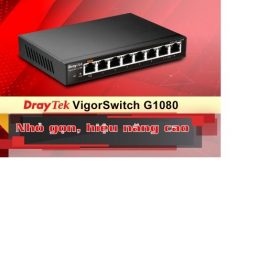 Bộ thu phát Wifi DrayTek VigorSwitch G1080