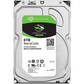 Ổ Cứng HDD Desktop Storage Seagate BarraCuda 6TB/256MB/3.5  – ST6000DM003 – Hàng Chính Hãng