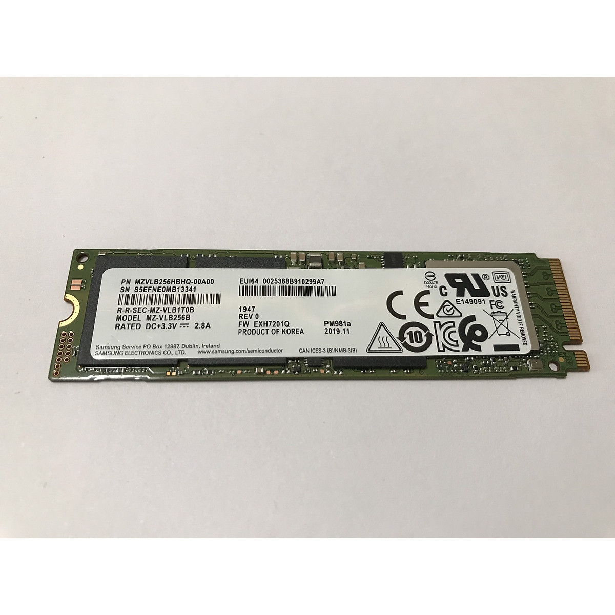 Ổ Cứng SSD Samsung PM981A M2 2280 PCIe NVMe – Hàng Nhập Khẩu Ổ Cứng SSD Samsung PM981A M2 2280 PCIe NVMe – Hàng Nhập Khẩu