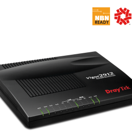 Router chuyên nghiệp cho danh nghiệp, văn phòng với cổng quang SFP DrayTek Vigor2912F