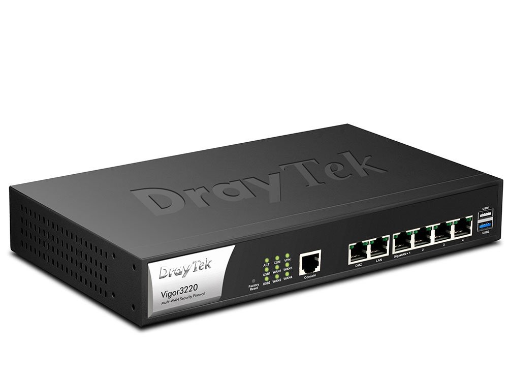 Router Draytek Vigor 3220 – 4 Wan VPN Router Router Draytek Vigor 3220 – 4 Wan VPN Router
