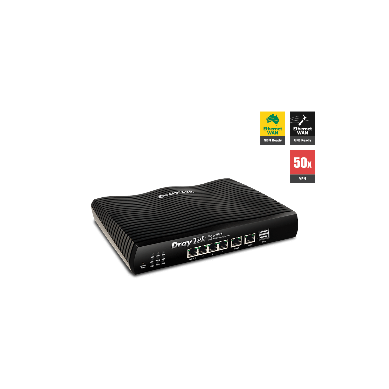 Router Dual-WAN chuyên nghiệp cho doanh nghiệp, phòng game DrayTek Vigor2926 Router Dual-WAN chuyên nghiệp cho doanh nghiệp, phòng game DrayTek Vigor2926
