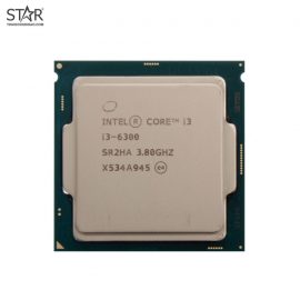 CPU Intel Core i3 6300 (3.80GHz, 4M, 2 Cores 4 Threads) TRAY chưa gồm Fan