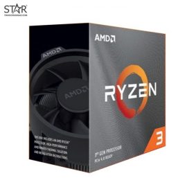 CPU AMD RYZEN 3 3100 (3.6GHz Up to 3.9GHz, AM4, 4 Cores 8 Threads) Box Chính Hãng