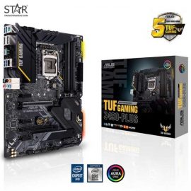 Mainboard Asus TUF Gaming Z490-PLUS (LGA1200/ ATX/ VRM 12+2/ DDR4/ HDMI DP/ AURA Sync)