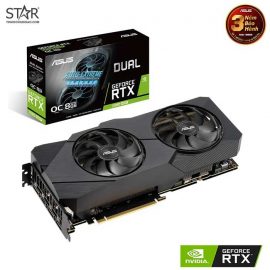 VGA Asus RTX 2080 Super 8G GDDR6 Dual EVO OC V2 (DUAL-RTX2080S-O8G-EVO-V2)