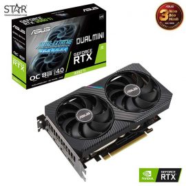 VGA Asus RTX 3060Ti 8G GDDR6 Dual Mini OC V2 (DUAL-RTX3060TI-O8G-MINI-V2)