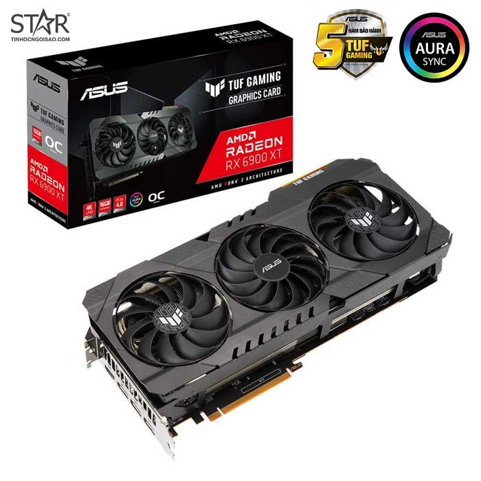 VGA Radeon RX6900XT 16G GDDR6 Asus TUF Gaming OC (TUF-RX6900XT-O16G-GAMING) VGA Radeon RX6900XT 16G GDDR6 Asus TUF Gaming OC (TUF-RX6900XT-O16G-GAMING)