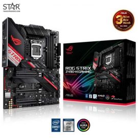 Mainboard Asus ROG Strix Z490-H Gaming (LGA1200/ ATX/ DDR4/ VRM 12+2/ LAN 2.5Gb/ HDMI DP/ AURA Sync)