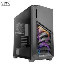 Thùng máy Case Antec DP502 Flux Tempered Glass Mid Tower (Tặng 5 Fan)