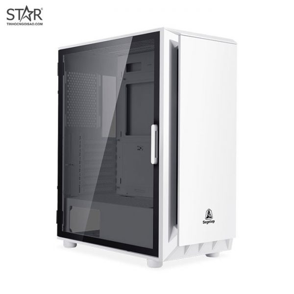 Thùng máy Case Segotep GANK5 White (No Fan) Thùng máy Case Segotep GANK5 White (No Fan)