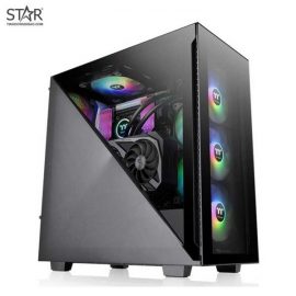 Thùng máy Case Thermaltake Divider 300 TG ARGB Mid Tower Chassis (Đen) (CA-1S2-00M1WN-01)