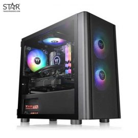 Thùng máy Case Thermaltake V150 TG ARGB Breeze Edition Micro Chassis (Đen) (CA-1R1-00S1WN-00)