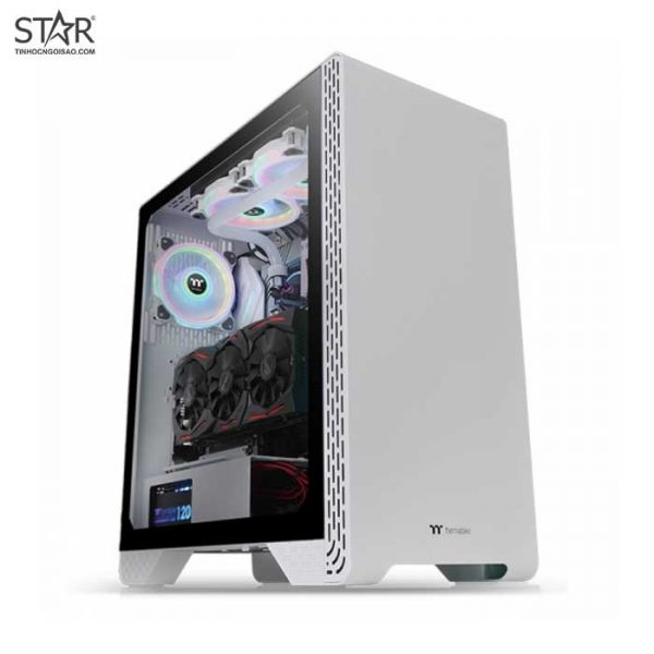Thùng máy Case Thermaltake S300 TG Snow Edition Mid-Tower Chassis (Trắng) (CA-1P5-00M6WN-00) Thùng máy Case Thermaltake S300 TG Snow Edition Mid-Tower Chassis (Trắng) (CA-1P5-00M6WN-00)
