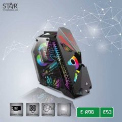 Thùng máy Case VSP ESPORT ROG ES3 Gaming (Đen)