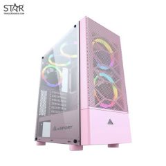 Thùng máy Case VSPTECH Gaming B86P Pink (No Fan)