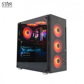 Thùng máy Case Forgame Mirage Sky2 Black (No Fan)
