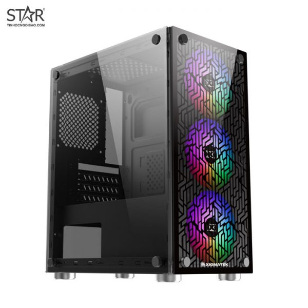 Thùng máy Case Xigmatek NYX (EN43057) (Tặng 3 Fan) Thùng máy Case Xigmatek NYX (EN43057) (Tặng 3 Fan)