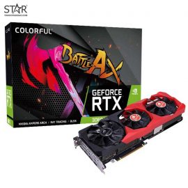 VGA Colorful RTX 3060Ti 8G GDDR6 NB-V V2 LHR (GeForce RTX 3060 Ti NB LHR-V)