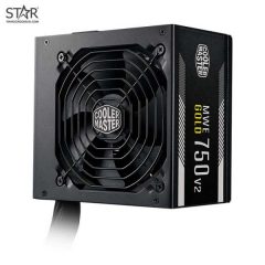 Nguồn Cooler Master 750W MWE 750 - V2 80 Plus Gold Non-Modular (MPE-7501-ACAAG-EU)