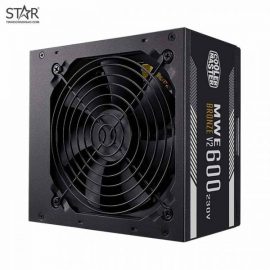 Nguồn Cooler Master 600W MWE 600 V2 230V 80 Plus Bronze (MPE-6001-ACABW-BEU)