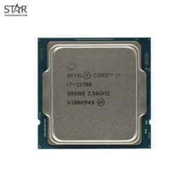 CPU Intel Core i7 11700 (2.50 Up to 4.90GHz, 16M, 8 Cores 16 Threads) TRAY chưa gồm Fan