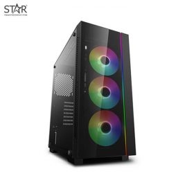 Thùng máy Case Deepcool Matrexx 55 V3 ADD-RGB 3F (Tặng 3 Fan RGB)