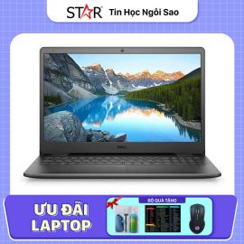Laptop Dell Inspiron 3502: Celeron N4020, Intel UHD Graphics, Ram 4G, SSD NVMe 128G, Win10, 15.6”HD (Đen)