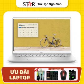 Laptop Dell Inspiron 5405 (VK0MC1): AMD R7-4700U, AMD Radeon Graphics, Ram 8G, SSD NVMe 512G, Win10, Finger Print, Led Keyboard, 14.0”FHD (Bạc)