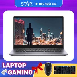 Laptop Dell Inspiron 5406 2 in 1 (920914371): I7 1165G7, VGA MX330 2G, Ram 8G, SSD NVMe 512G, Win10, Finger Print, Led Keyboard, 14.0”FHD IPS Touch (Xám)