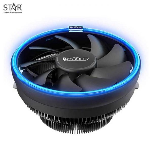 Tản Nhiệt CPU PCCOOLER E126M-B Low-Profile Blue Led Air Cooling Tản Nhiệt CPU PCCOOLER E126M-B Low-Profile Blue Led Air Cooling