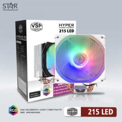 Tản Nhiệt CPU VSP 215 White Led RGB (Trắng)