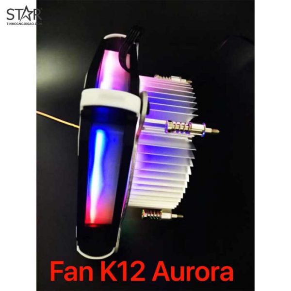 Tản Nhiệt CPU VSP K12 Aurora Đèn Led Màu Đỏ Tản Nhiệt CPU VSP K12 Aurora Đèn Led Màu Đỏ