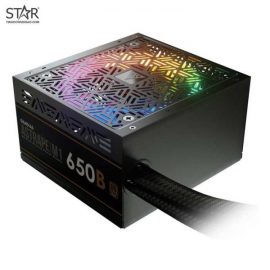 Nguồn Gamdias Astrape M1-650B RGB 650W 80 Plus Bronze