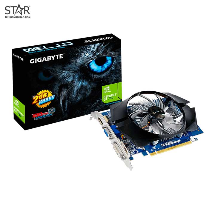 VGA Gigabyte GT 730 2G GDDR5 (GV-N730D5-2GI) Renew VGA Gigabyte GT 730 2G GDDR5 (GV-N730D5-2GI) Renew