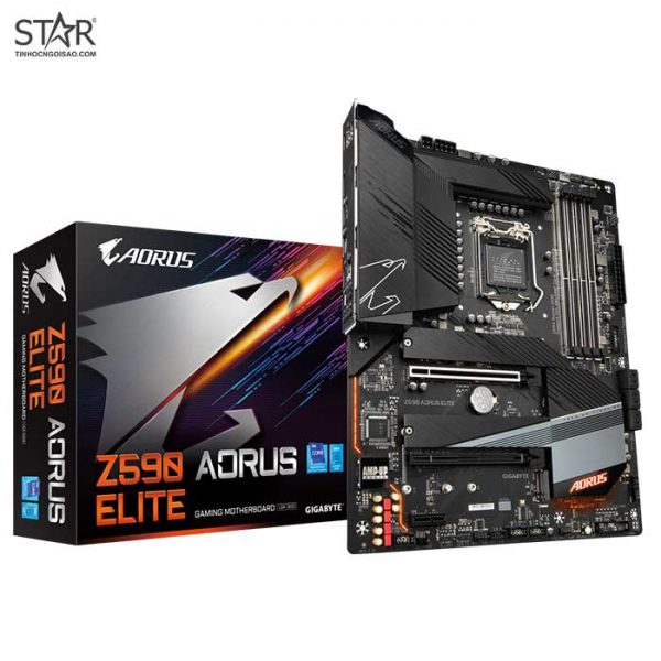 Mainboard Gigabyte Z590 Aorus Elite (Z590 AORUS ELITE) Mainboard Gigabyte Z590 Aorus Elite (Z590 AORUS ELITE)