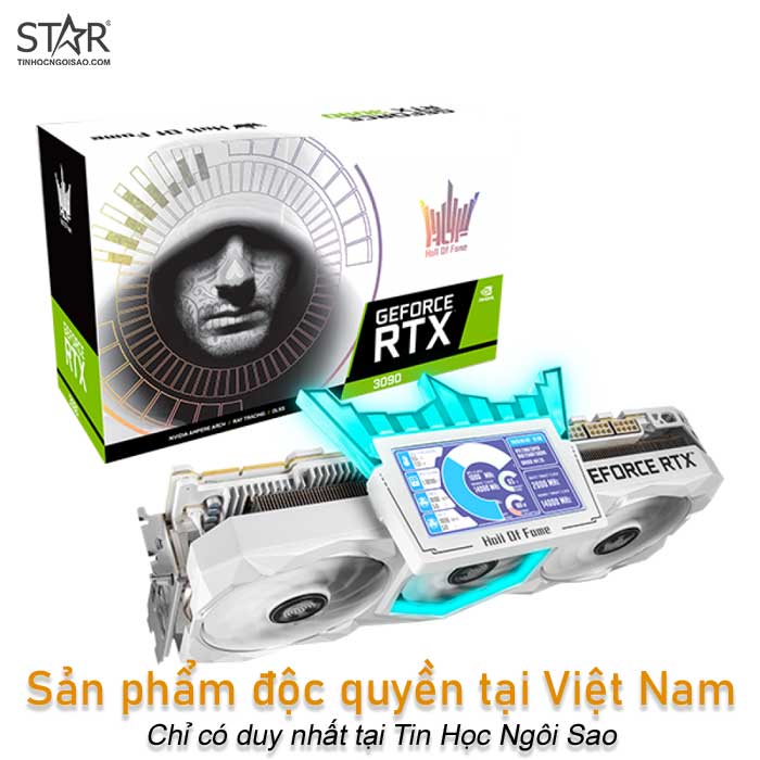 VGA Galax RTX 3090 24G GDDR6X HOF Premium (GeForce RTX™ 3090 HOF Premium) VGA Galax RTX 3090 24G GDDR6X HOF Premium (GeForce RTX™ 3090 HOF Premium)