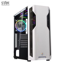 Thùng máy Case Jetek Game Beryl-I G9601W White (No Fan)